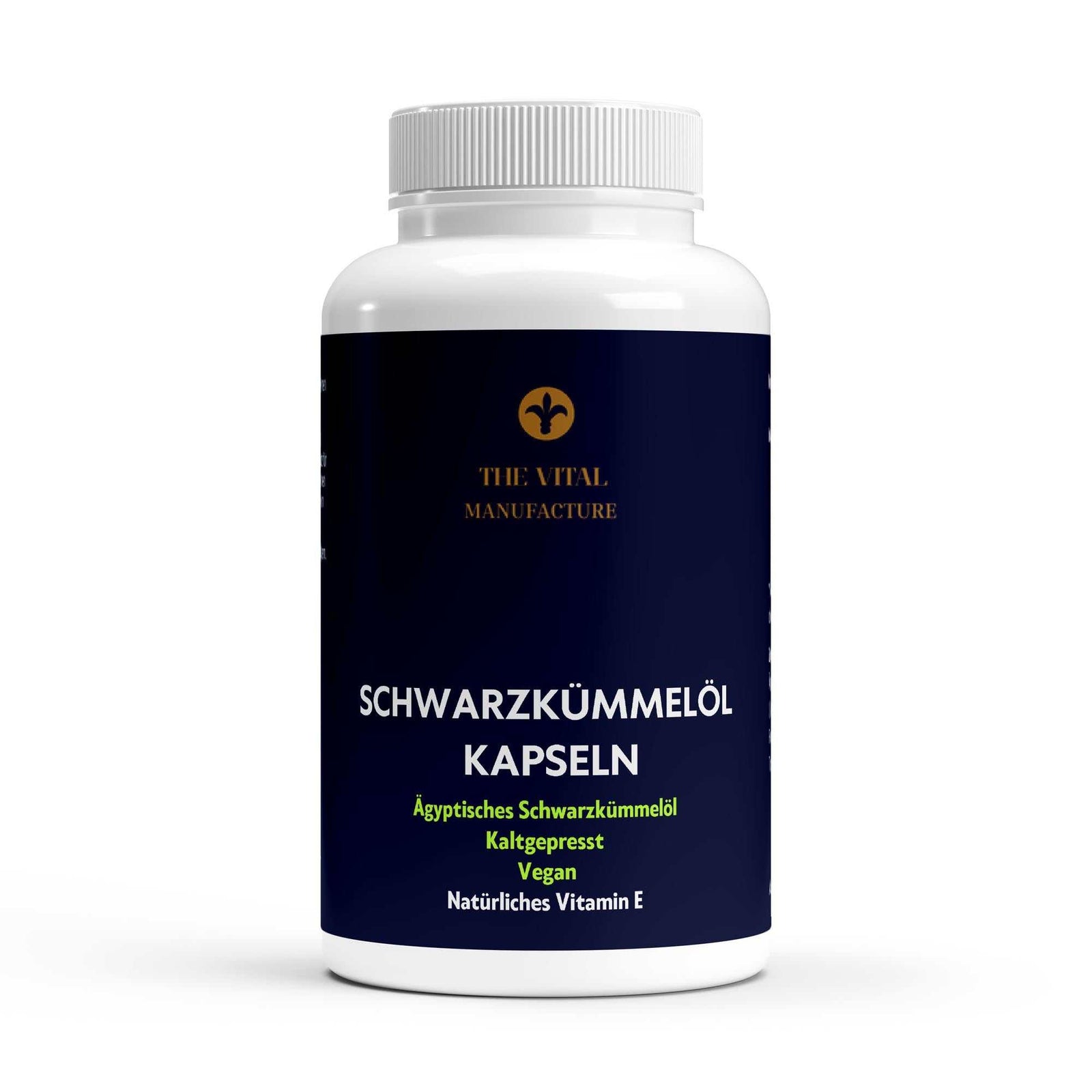 Ägyptisches Schwarzkümmelöl - 240 vegane Softgels