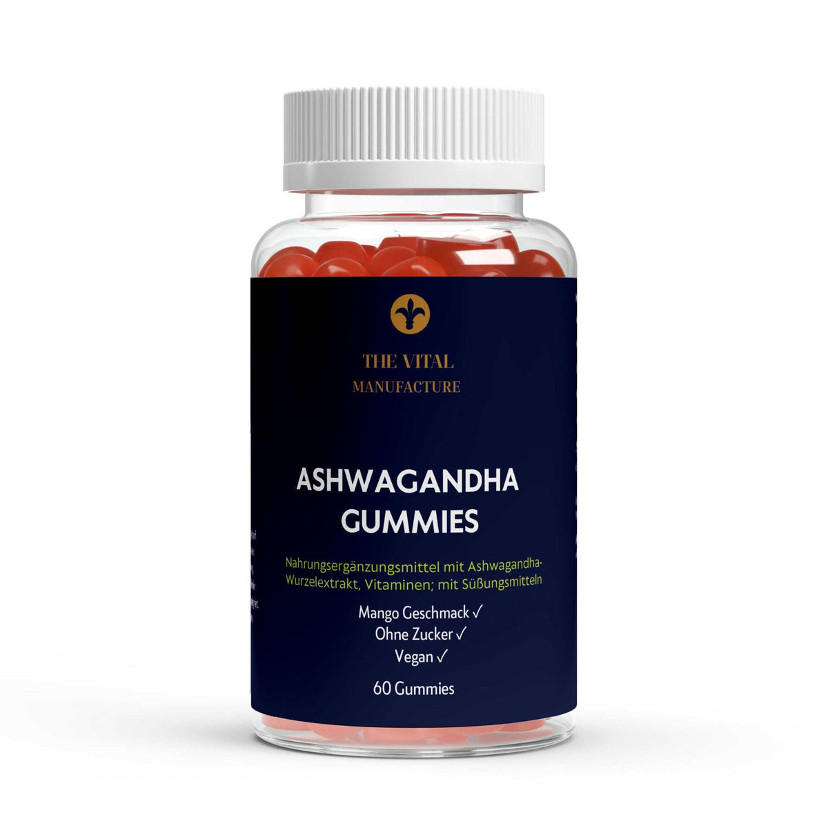 Dose Ashwaganda Gummies und Vitamin B6 von The Vital Manufacture