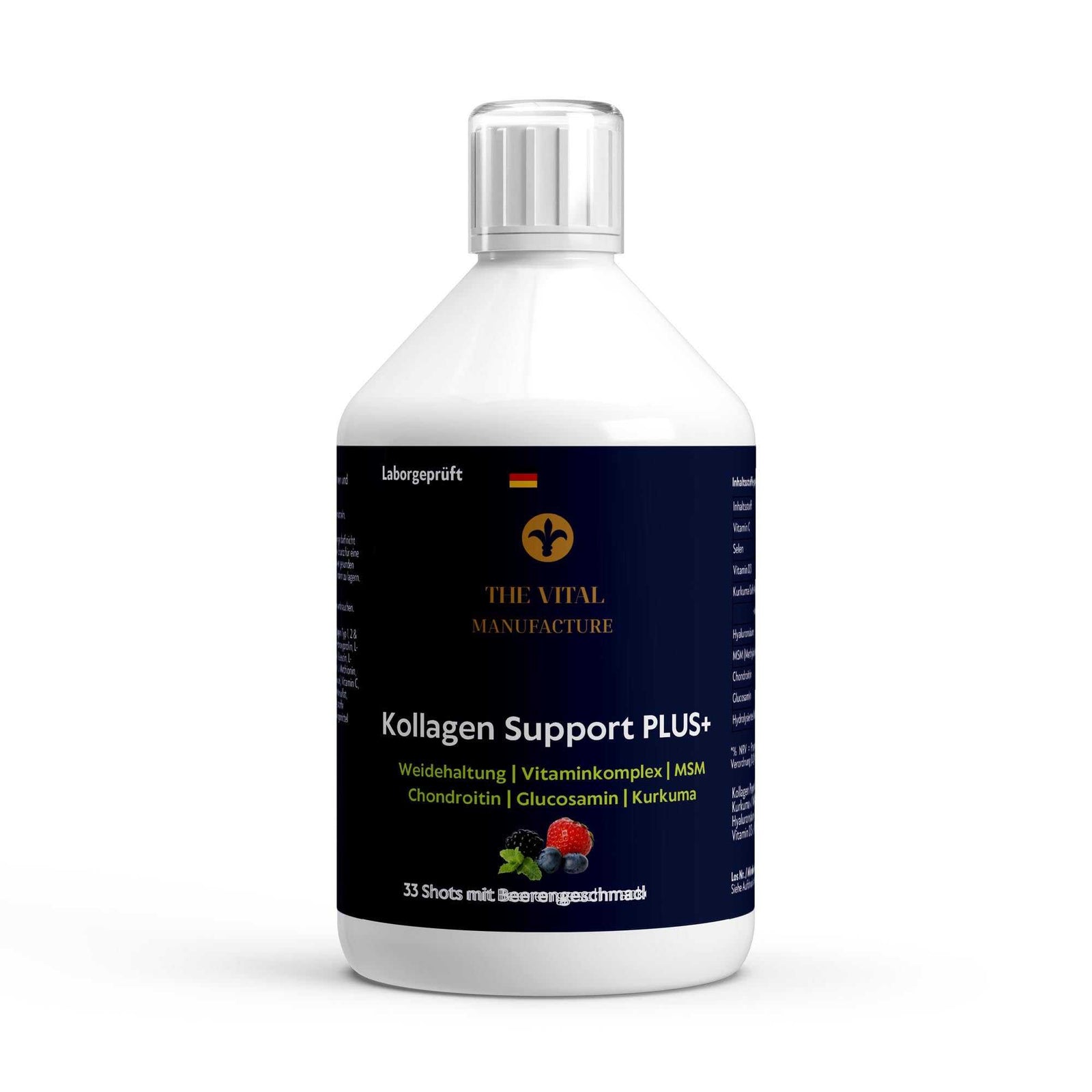 Dose Kollagen support plus von The Vital Manufacture