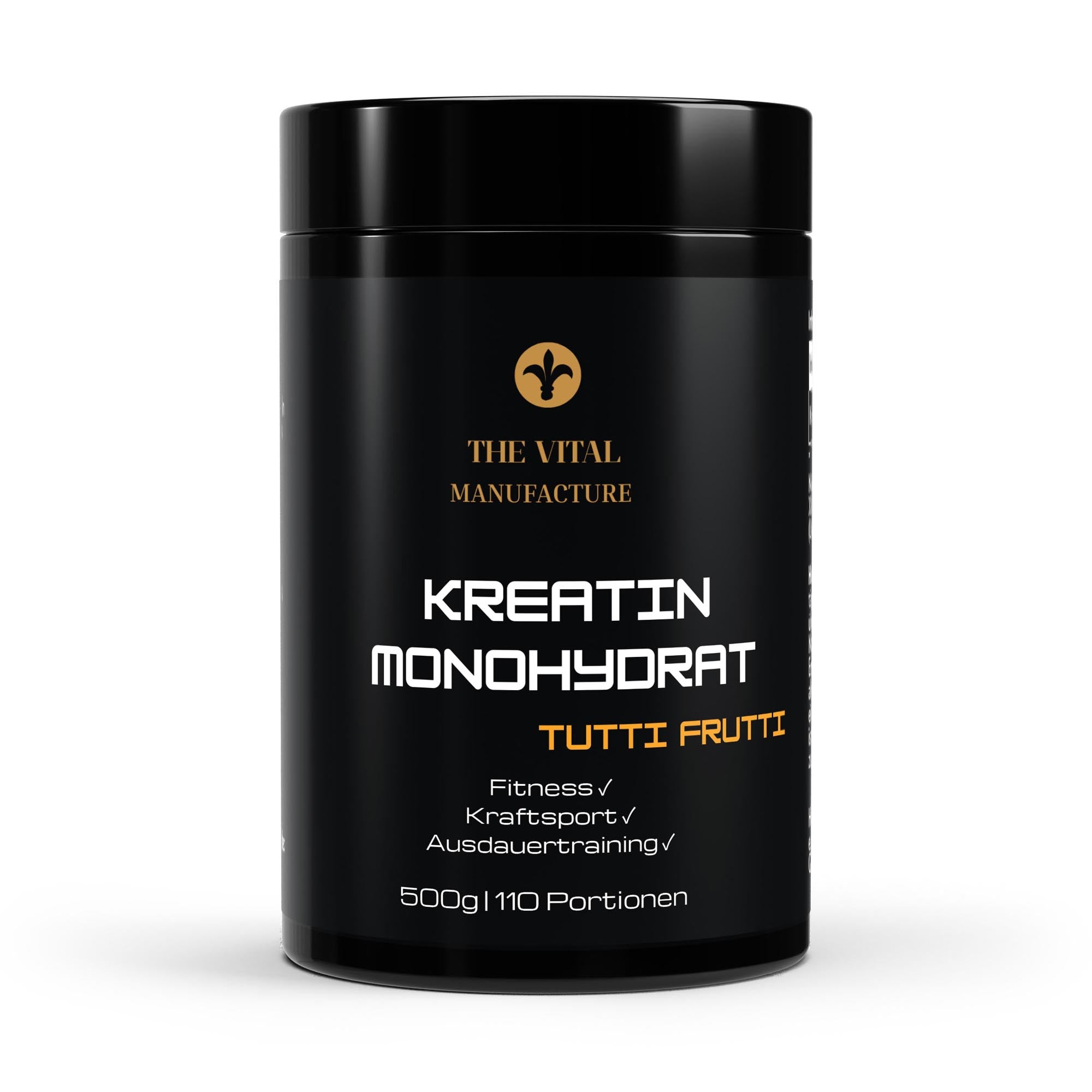 Dose Kreatin Monohydrat Tutti Frutti von| The Vital Manufacture