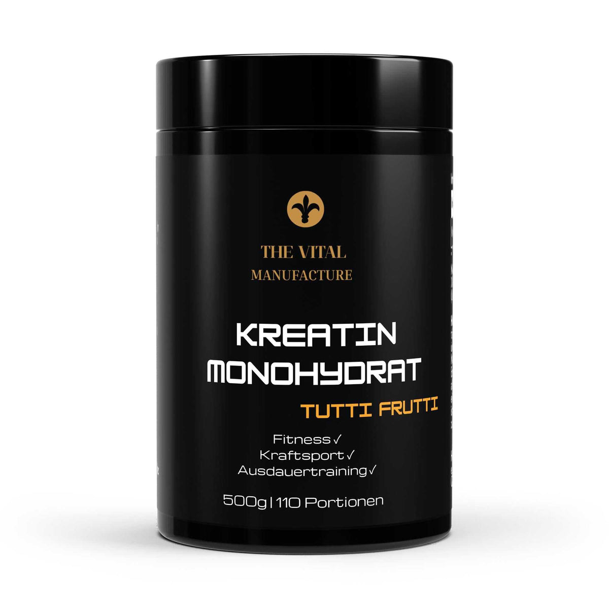 Dose Kreatin Monohydrat Tutti Frutti von| The Vital Manufacture