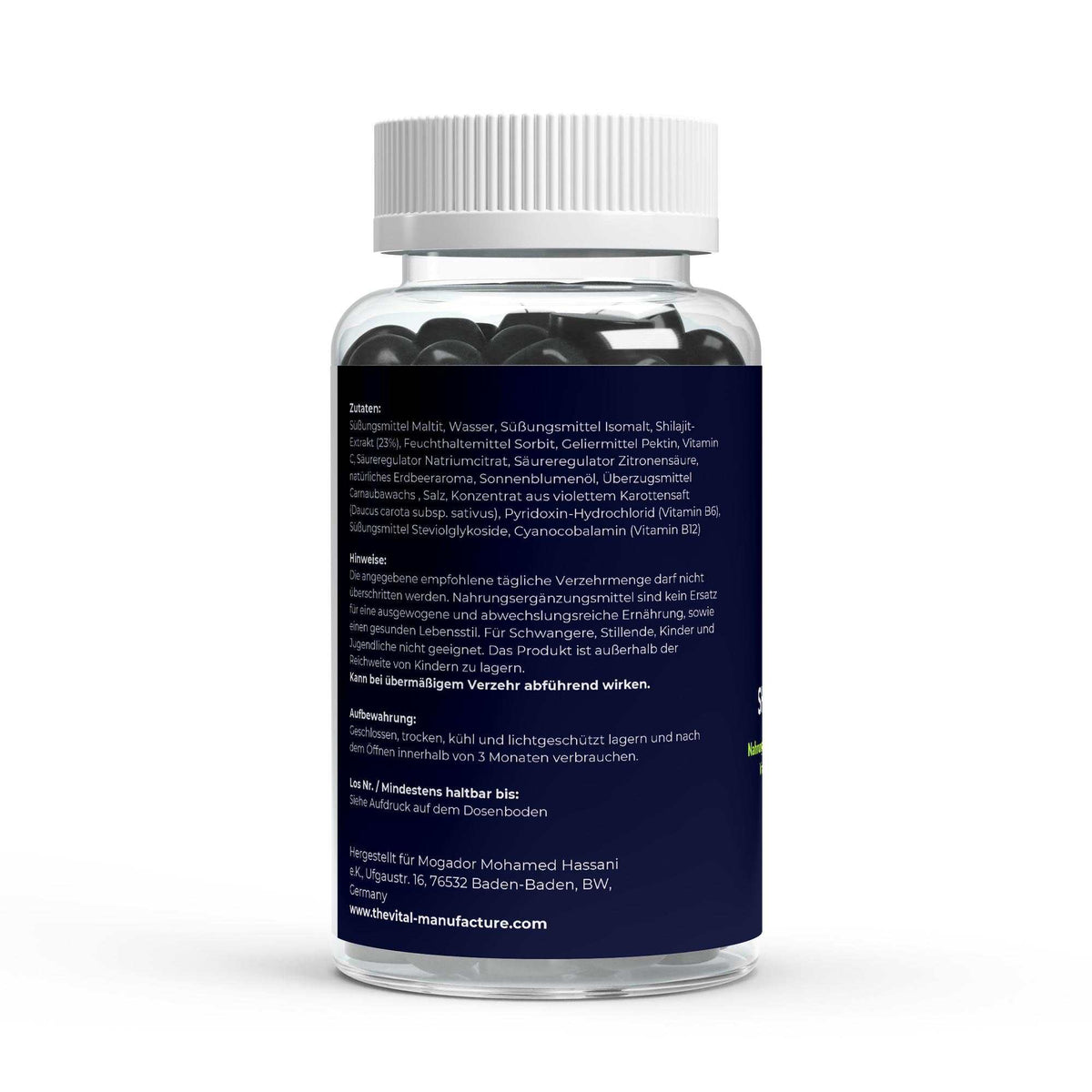 Shilajit Gummies + Vitamin C,B6, B12 - 60 Stk.