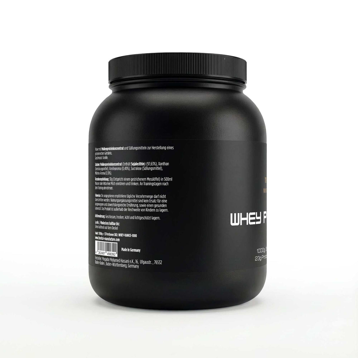 Premium Whey Protein Vanille - 1.000g
